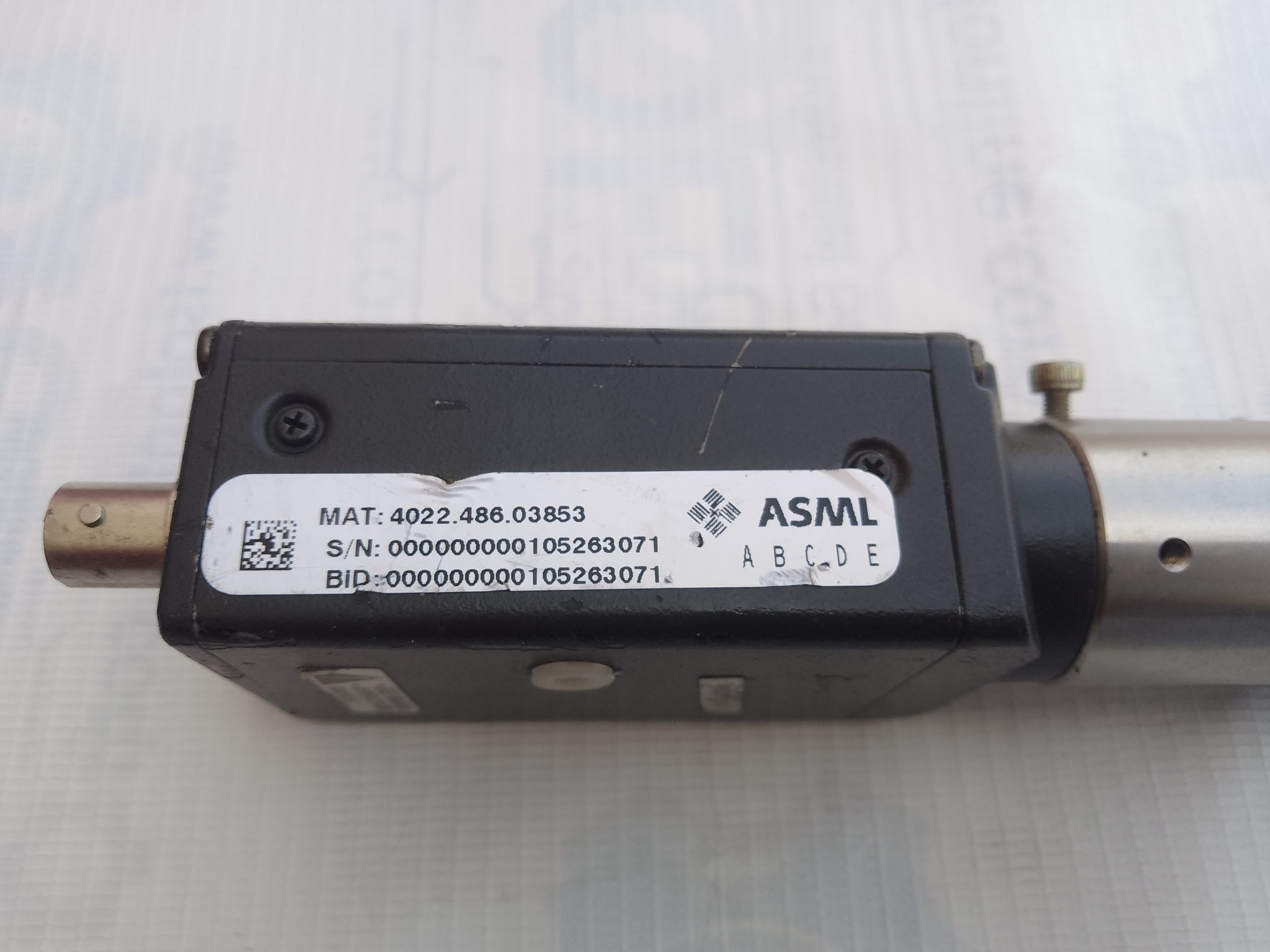 ASML 4022.486.03853 2/3" Monochrome CCD Camera KP-M1AP-S3 Machine Vision 752x582 - Image 7