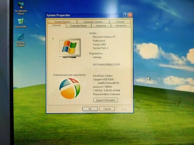 Tangent VITA7700F Industrial Panel Pc P/N LCDPC-036 Ver. 4.0.22 WLP-7820-17 - Image 3
