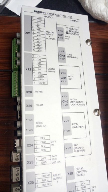 ABB NDCU-11K 64053400B NAMC-11 Drive Control Unit ACN634-0020-3