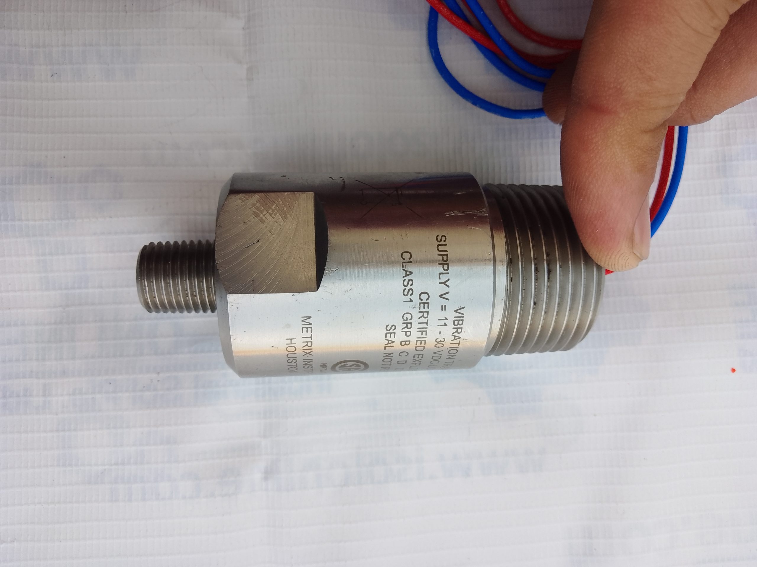 Metrix Instrument Co. ST5484E-123-020-00 Vibration Transmitter ST5484E12302000 - Image 7