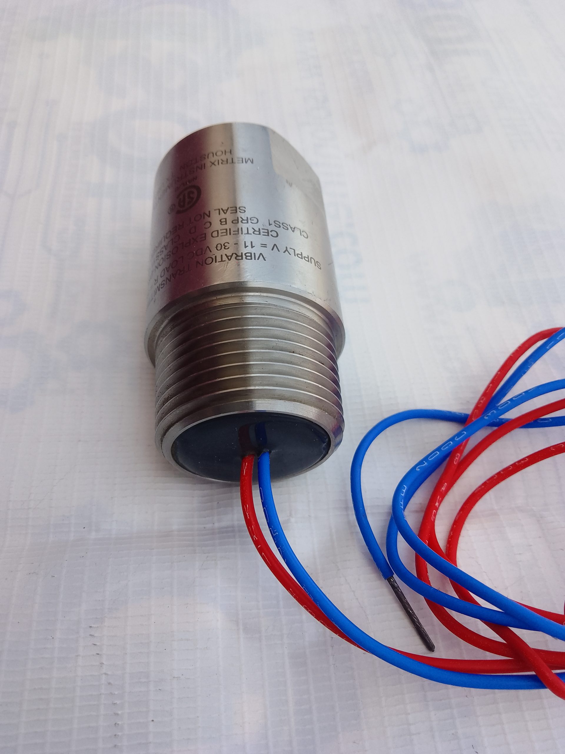 Metrix Instrument Co. ST5484E-123-020-00 Vibration Transmitter ST5484E12302000 - Image 8