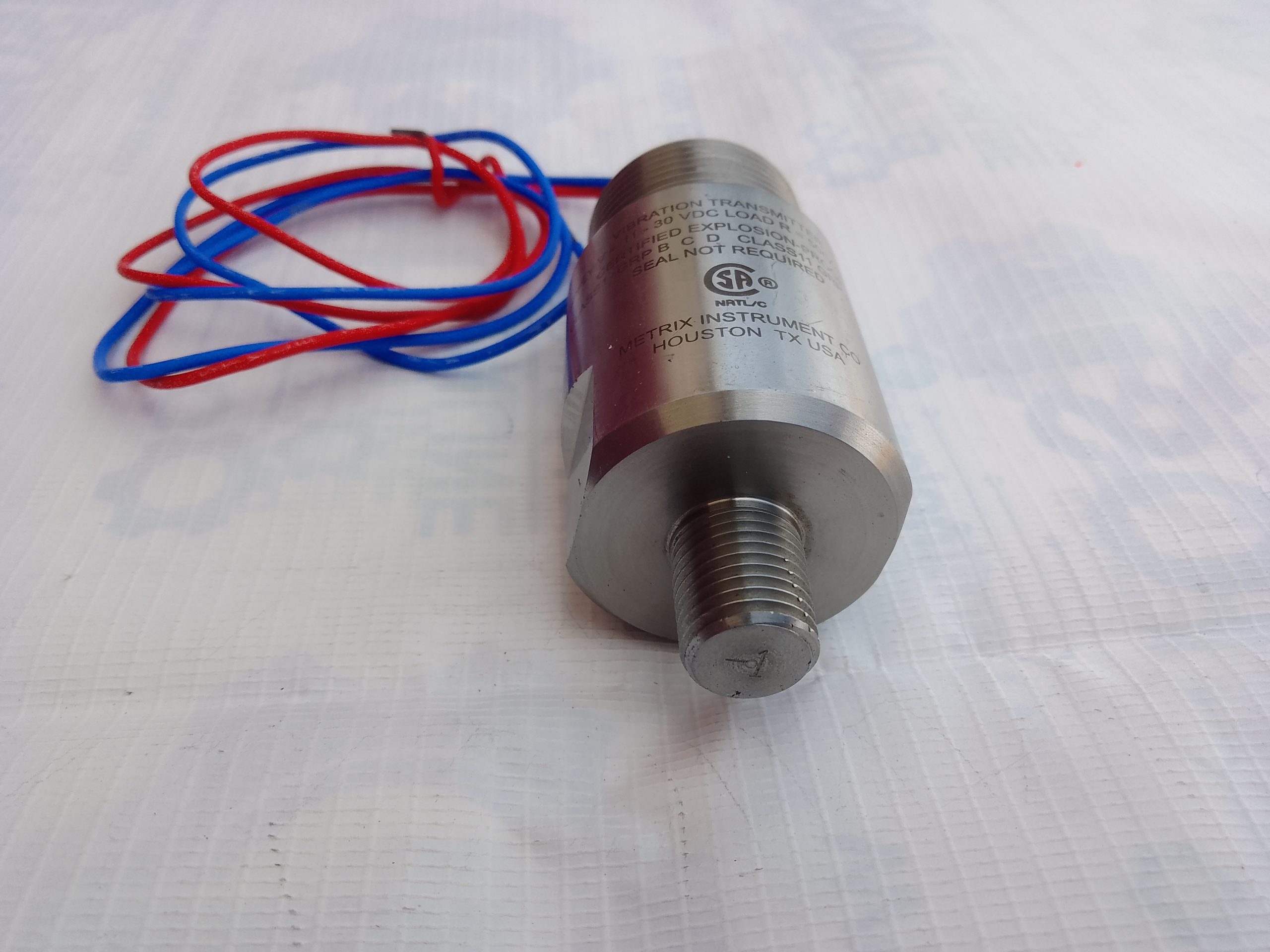 Metrix Instrument Co. ST5484E-123-020-00 Vibration Transmitter ST5484E12302000 - Image 9