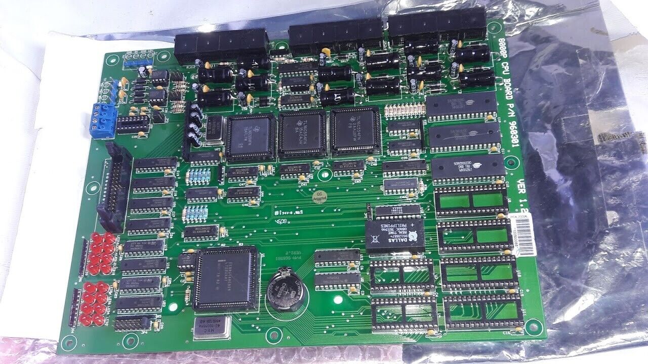 Bosch PCA-23326 TCU 8000P CPU Board Without Firmware P/n 960301 Ver 1.2