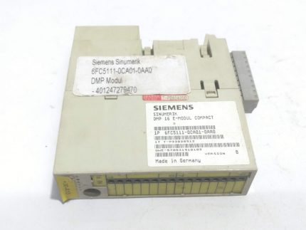 Siemens 6FC5111-0CA01-0AA0 DMP 16 E-Modul Compact Module Ver B