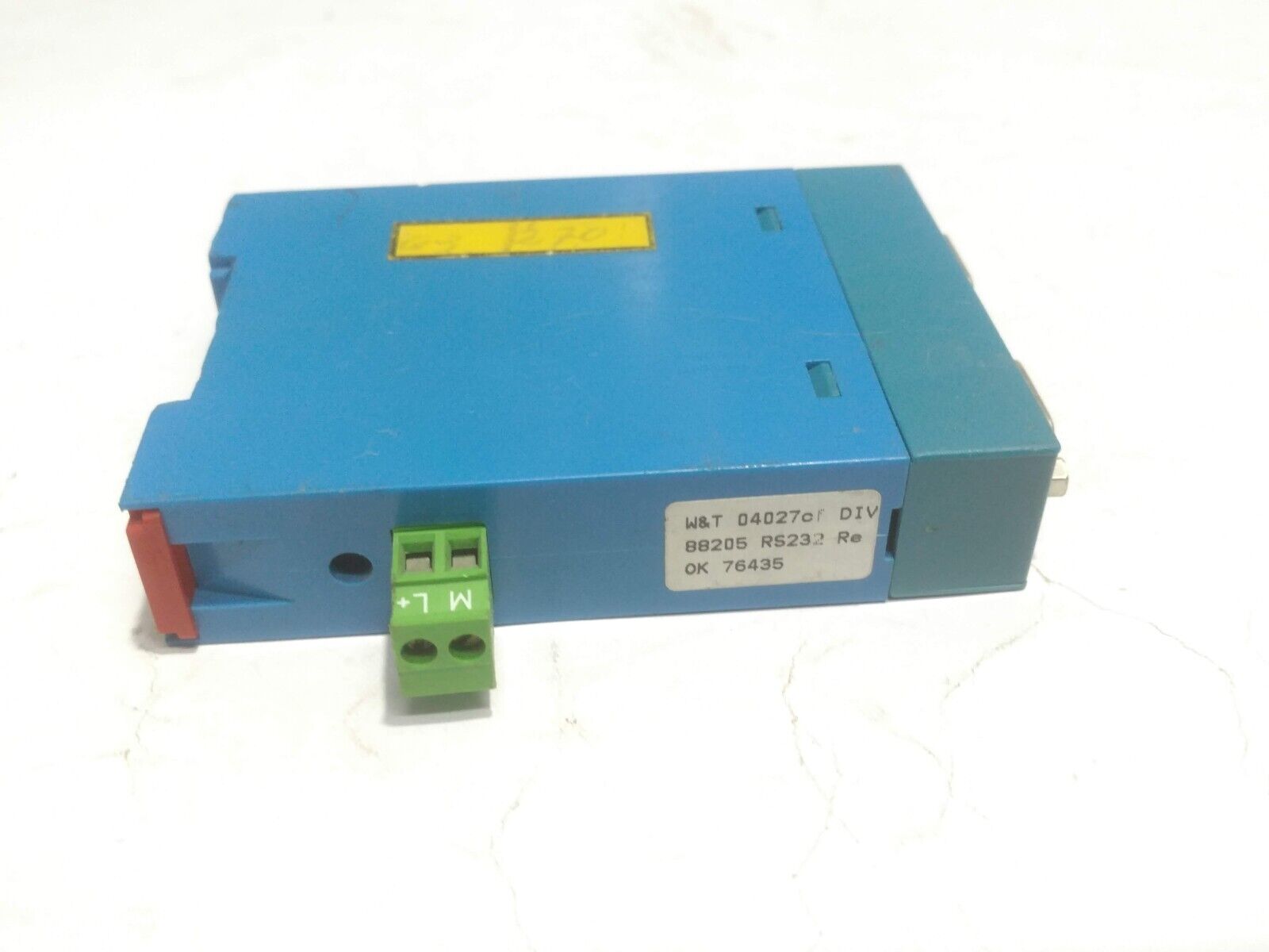 W&T 88205 RS232-Isolator 1 KV Isolated OK 76435 DIN rail housing - Image 3