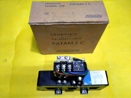 Stromberg PATAM 2C 125 0L A421892 500VAC CT 836 Lamp Relay Japan New