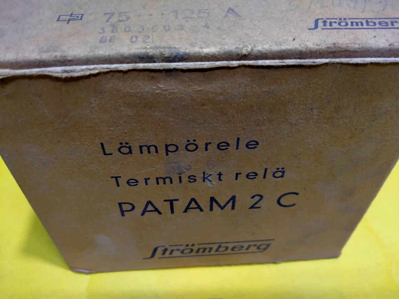 Stromberg PATAM 2C 125 0L A421892 500VAC CT 836 Lamp Relay Japan New - Image 10