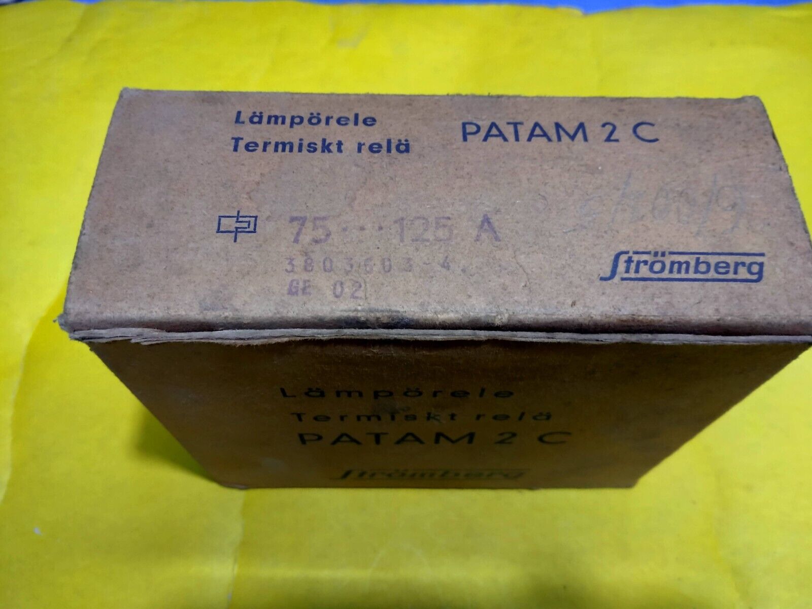 Stromberg PATAM 2C 125 0L A421892 500VAC CT 836 Lamp Relay Japan New - Image 11