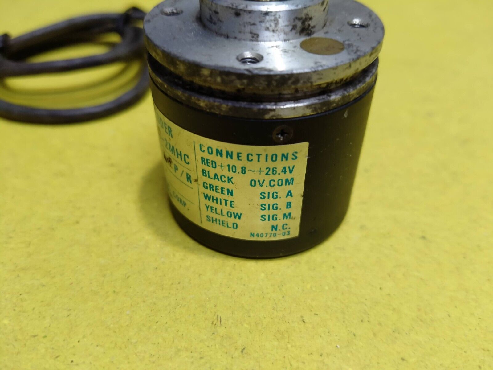 Sansei Electric OEW-0512-2MCH Rotary Encoder Made in japan - Image 4