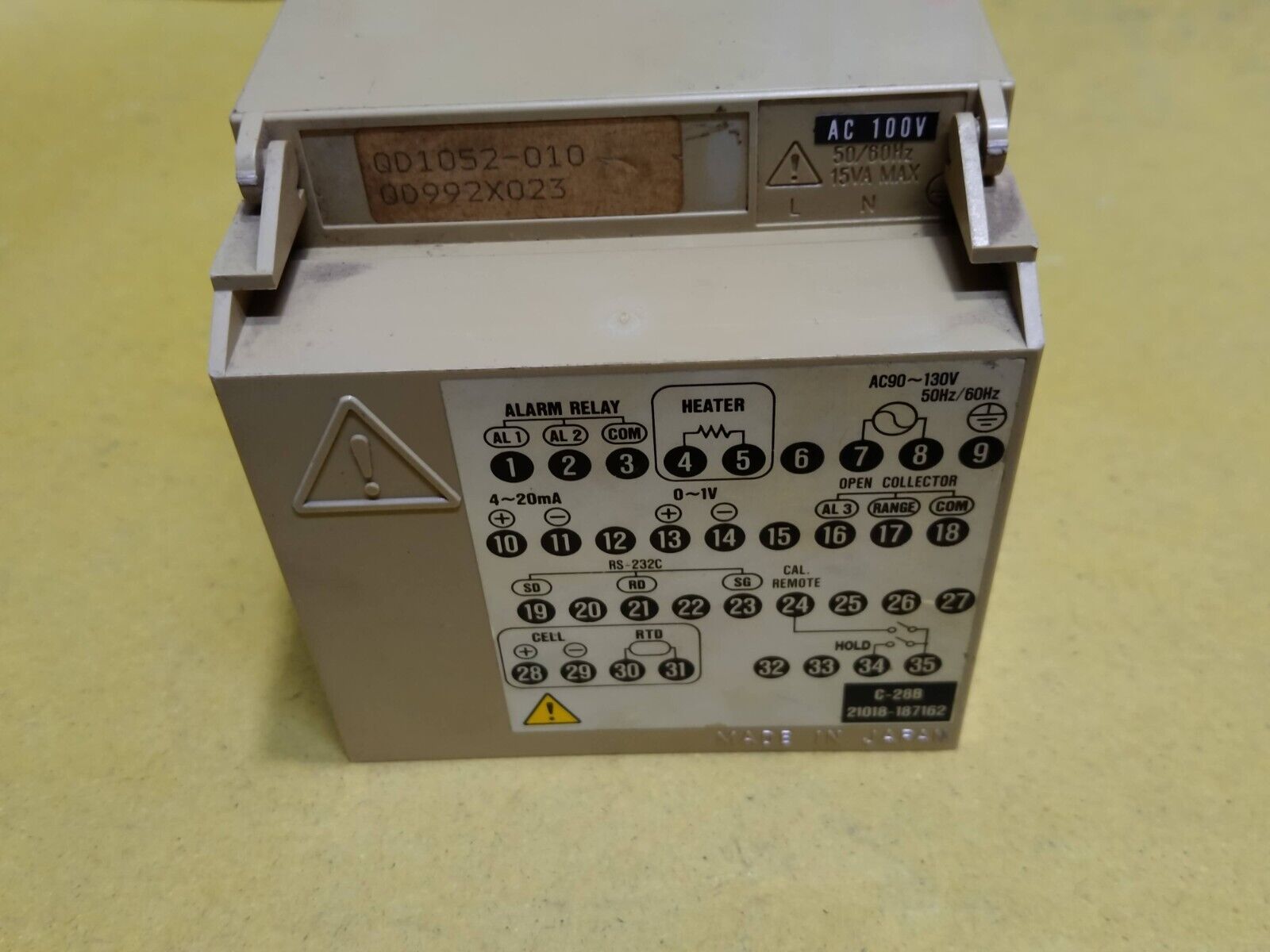 DAIICHI NEKKEN C-28B 02 Analyzer Digital Controller 21018-187162 - Image 6