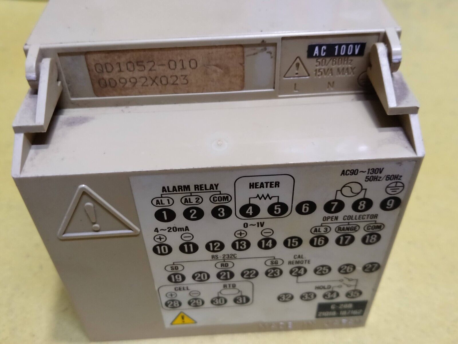 DAIICHI NEKKEN C-28B 02 Analyzer Digital Controller 21018-187162 - Image 7
