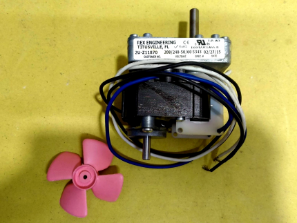 Rex Engineering 2u-Z11870 Unidirectional AC Gearmotor reversible 240VAC