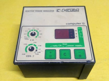 Circutor Reactive Power Regulator computer 12 Digital PLC Module