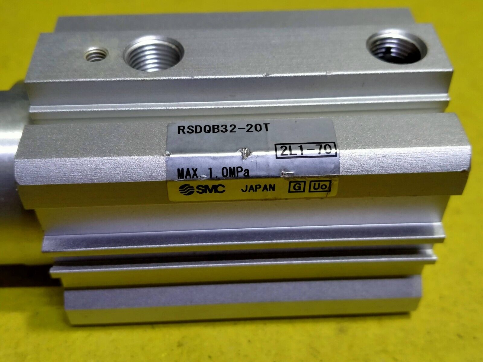 SMC RSDQB32-20T RSQ series fixed-height stopper cylinder MAX 1.0Mpa New - Image 2