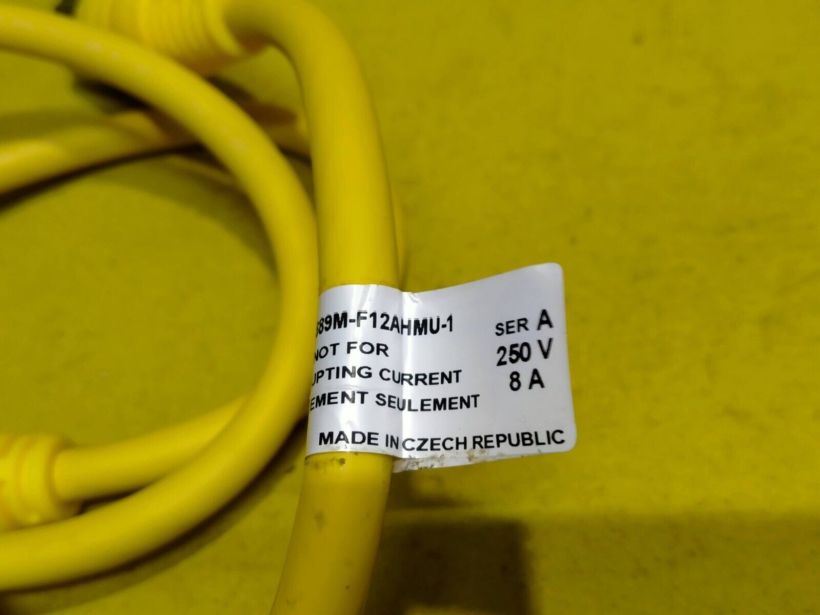 Allen Bradley 889d F4acdm 0m3 Dc Micro Cable Female Straight 250v