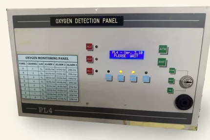 Sensitron STPL4 PL4 Oxygen Detection Front Panel PL4-Ver 3.10 CS-SE367A/2 Rev 1