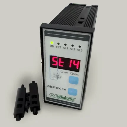 Sensitron SENTOX14QN 1 Zona Gas Detection Control Panel Sentox 14 STSX14QN