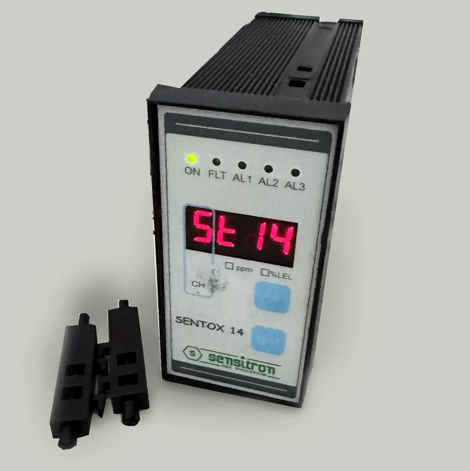 Sensitron SENTOX14QN 1 Zona Gas Detection Control Panel Sentox 14 STSX14QN