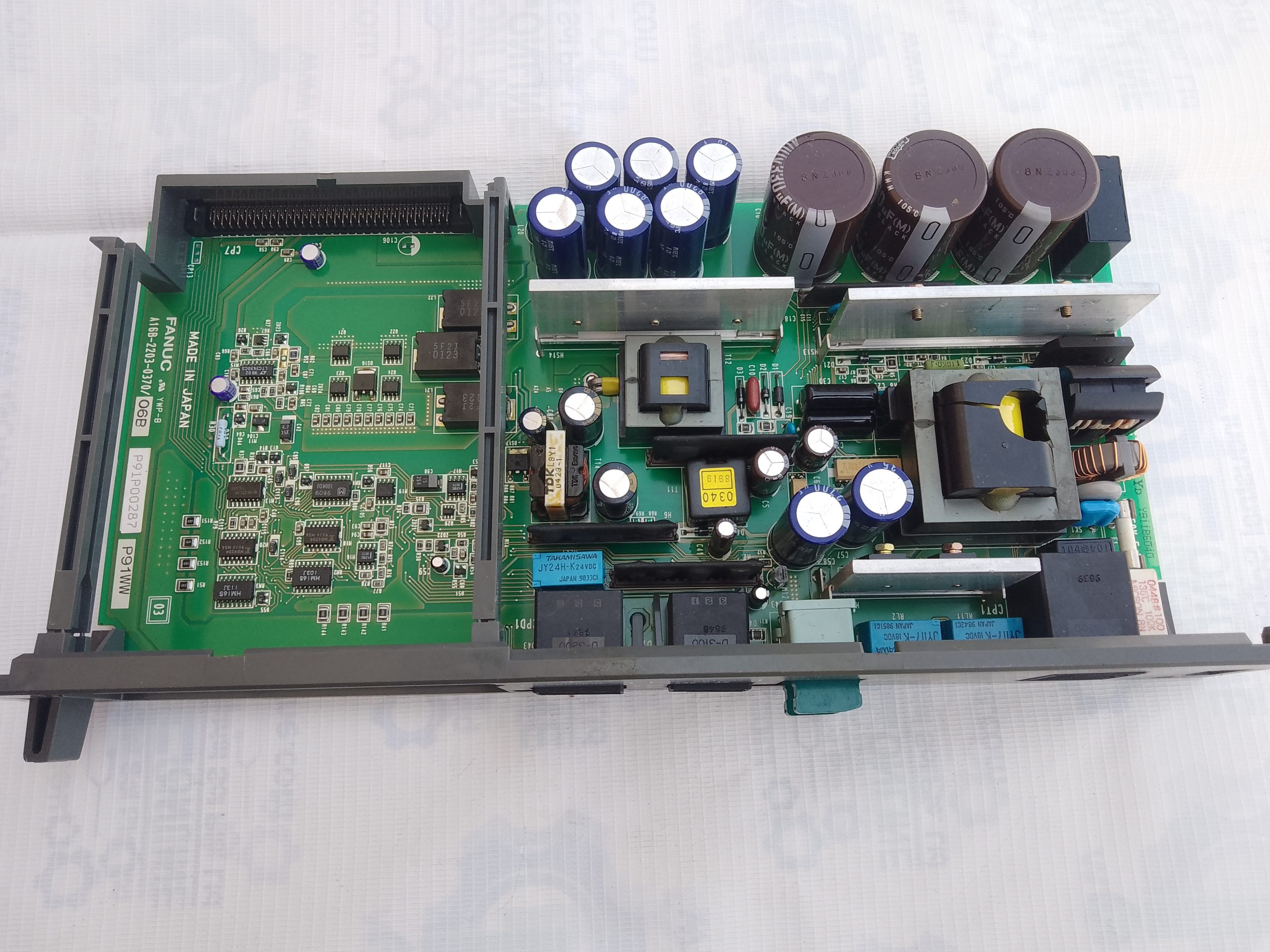 Fanuc A16B-2203-0371/06B Power Supply Unit For CNC System A320-2203-T372/03