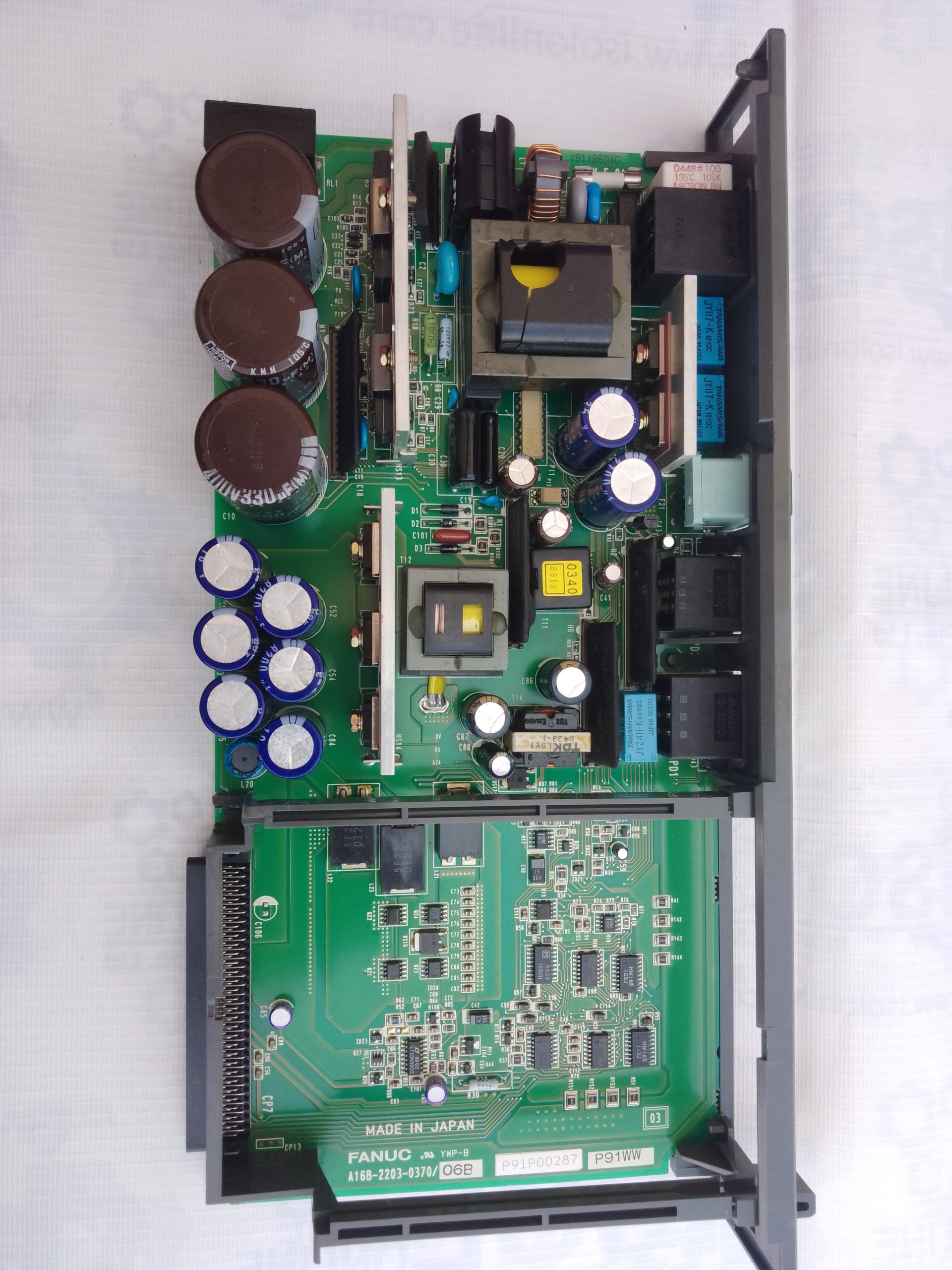 Fanuc A16B-2203-0371/06B Power Supply Unit For CNC System A320-2203-T372/03 - Image 2