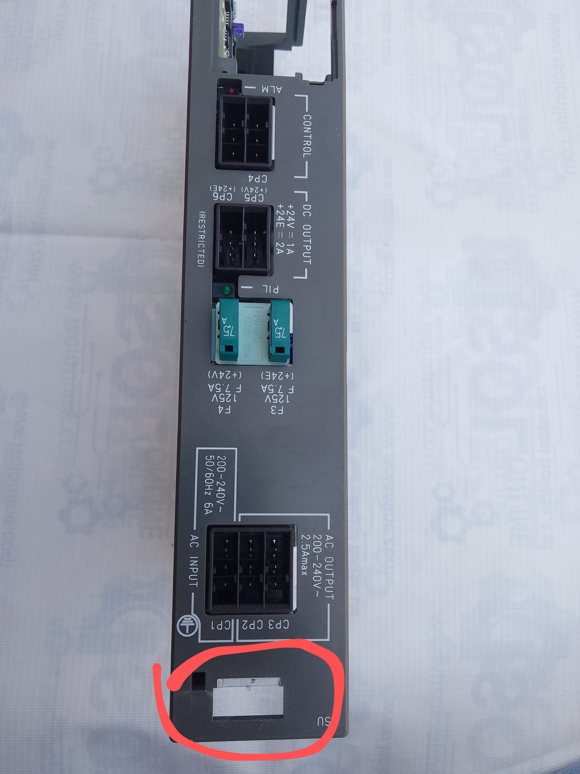Fanuc A16B-2203-0371/06B Power Supply Unit For CNC System A320-2203-T372/03 - Image 10