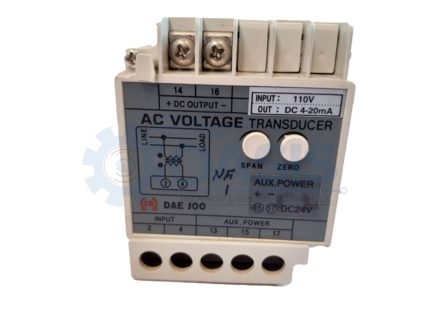 DAEJOO DT-1A-A1AD AC Current Transducer DC 4-20mA 24V DC PLC System